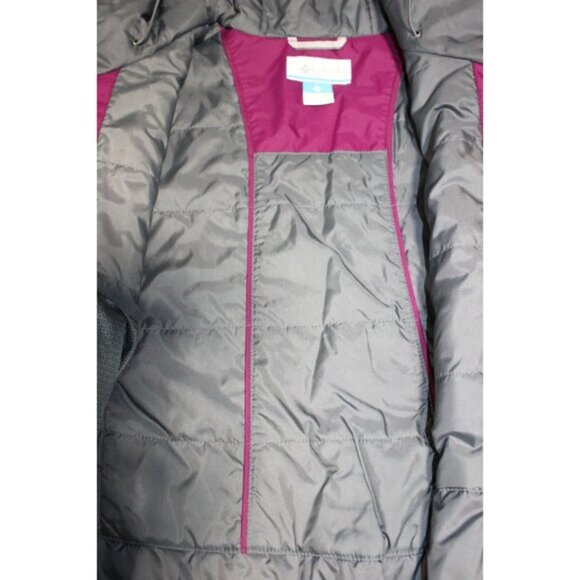 Womens Columbia Alpine Action Omni-heat Jacket Coat Large Pink Ski Snow 1725571 - Picture 9 of 14
